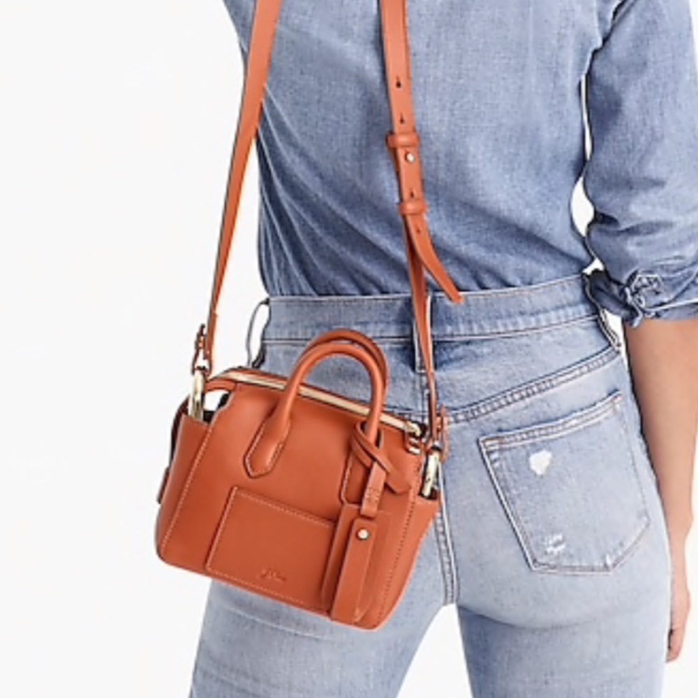 Mini bag in Italian leather